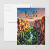 Ihlara-vallei Turkije Briefkaart (Voorkant / Achterkant)