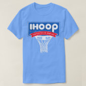 IHOOP: let goed op uw enkels Funny Basketball T-shirt (Design voorkant)
