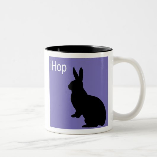 iHop Easter Bunny Tweekleurige Koffiemok (Rechts)