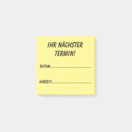 Ihr nächster Termin! Post-it® Notes