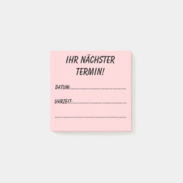 Ihr nächster Termin! Post-it® Notes
