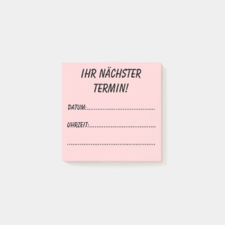 Ihr nächster Termin! Post-it® Notes