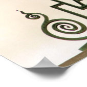 IHS Alpha Omega Cross 16x20 Poster (Hoek)