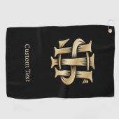 IHS Christogram Golfhanddoek (Horizontaal)