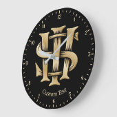 IHS Christogram Grote Klok (Hoek)