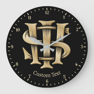IHS Christogram Grote Klok
