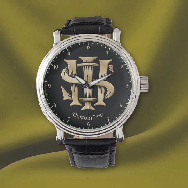 IHS Christogram Horloge (Creator heeft geüpload)