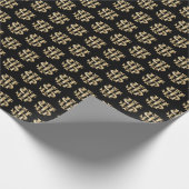 IHS Christogram Patroon Cadeaupapier (Hoek)