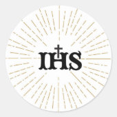 IHS Christogram Stickers (Voorkant)