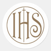 IHS RONDE STICKER (Voorkant)
