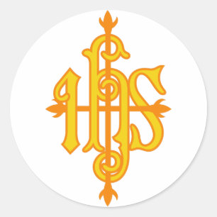 IHS Verfraaiing Ronde Sticker