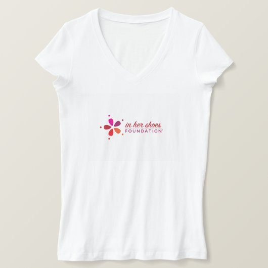 IHSF V-hals T-shirt (Design voorkant)