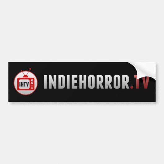 IHTV-Bumpersticker Bumpersticker (Voorkant)