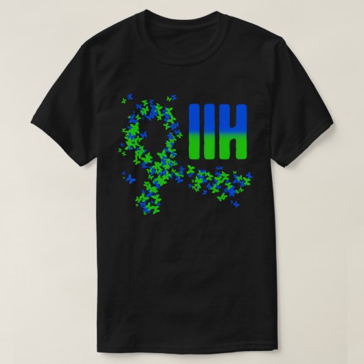 IIH Pseudotumor Cerebri Idiopathische Intracranial T-shirt (Design voorkant)