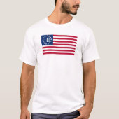 III% Amerikaanse vlag T-shirt (Voorkant)