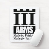 III Arms mousepad - verticaal Muismat (Met muis)
