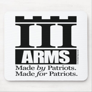 III Arms mousepad - verticaal Muismat