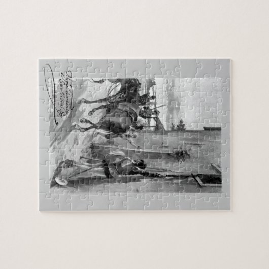 III Centenario-Don Quixote door José Jiménez Arand Legpuzzel (Horizontaal)
