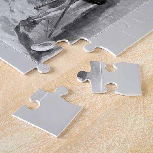 III Centenario-Don Quixote door José Jiménez Arand Legpuzzel (Zijkant)