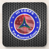 III Corps Phantom Corps Bier Onderzetter (Voorkant)