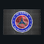 III Corps Phantom Corps Deurmat<br><div class="desc">Toon uw trots op de fabled III Corps Phantom Corps! III Korps wordt belast met het inzetten van hun eenheden op orde in elk theater van oorlog. Zeer uniek designcadeau voor iedereen die op zoek is naar een speciaal cadeau. Deze prachtige en van een soort ontworpen Keepomwille Gift geeft iedereen...</div>