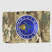 III Corps Phantom Corps Golfhanddoek (Horizontaal)