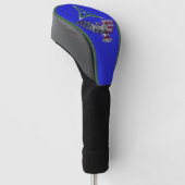 III Corps “Phantom Corps” Golfheadcover (Schuin)