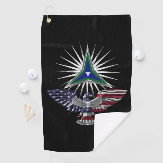 III Corps Phantom Warriors Custom Eagle Golfhanddoek (Insitu)