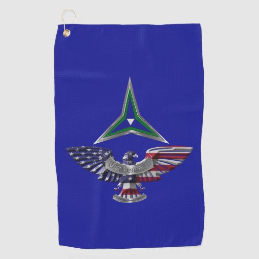 III Corps Phantom Warriors Eagle Golfhanddoek (Voorkant)
