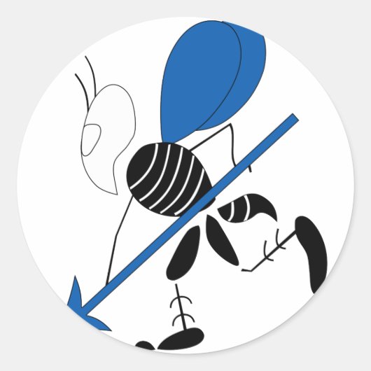 III.JG 3 RONDE STICKER (Voorkant)