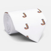 III juju Kay lll mmm nnn ooo PPP alphabets kinder  Stropdas (Opgerold)