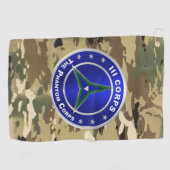 III Korps Golfhanddoek (Horizontaal)