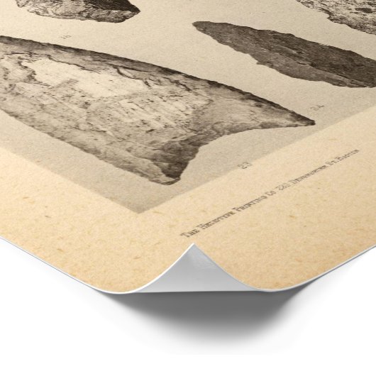 III Stone implementen, dus Californië Poster (Hoek)