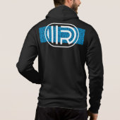 IIIRD klassieke ovale hoodie met achtergrond (Achterkant)