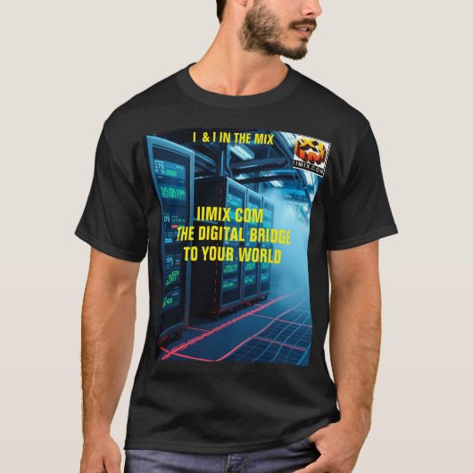 IIMIX Basic Donkere T-Shirt (Voorkant)