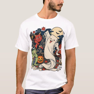 IIttan-momen's Halloween Kostuum Grapht-shirt T-shirt