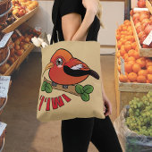 Iiwi Hawaii bosvogel Tote Bag