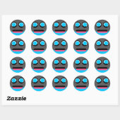 Iizo-Goy Clupkitz Karakterstudie Ronde Sticker (Vel)