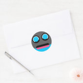 Iizo-Goy Clupkitz Karakterstudie Ronde Sticker (Envelop)