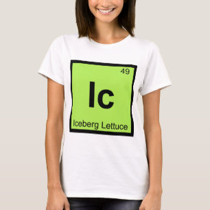 Ij - IJsbergsla Chemie Periodiek Systeem T-shirt