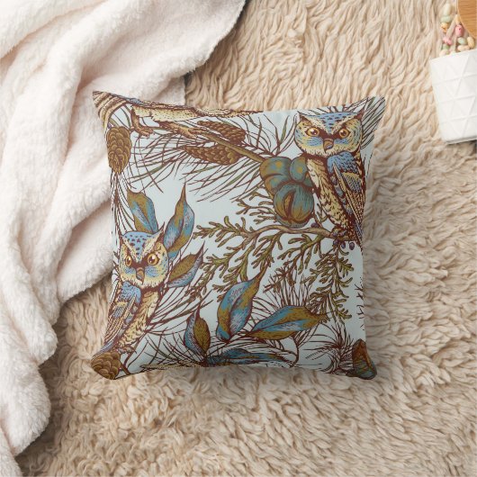 IJblauw weefsel van  bovendeleenden Kussen (Deken)