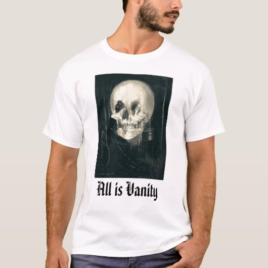 ijdelheid, alles is Vanity T-shirt (Voorkant)