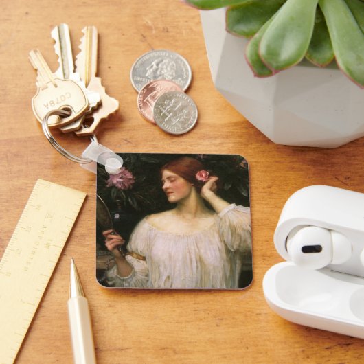 IJdelheid door John William Waterhouse Sleutelhanger (Bureau)
