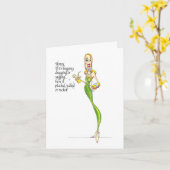 IJdelheid Hoesjes briefkaart (Gele Bloem)