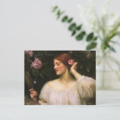 IJdelheid van John William Waterhouse Briefkaart (Staand voorkant)