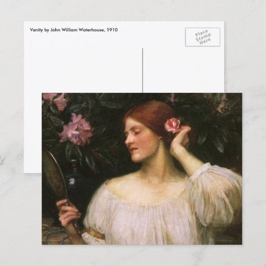 IJdelheid van John William Waterhouse Briefkaart (Voorkant / Achterkant)