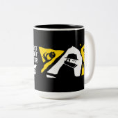 IJDM 2018 Banner-Mok Tweekleurige Koffiemok (Voorkant rechts)