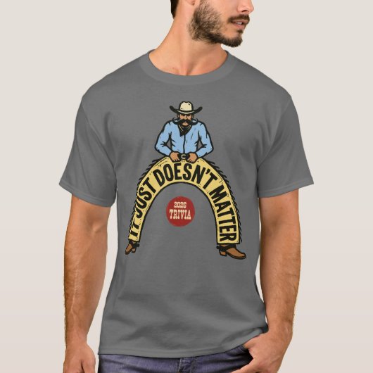 IJDM - Goeie ouwe Cowboy 'Stache T-shirt (Voorkant)