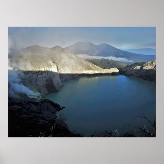 Ijen Crater Poster (Voorkant)