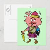 IJIJIJslands Vintage Travel Souvenir Briefkaart (Voorkant / Achterkant)